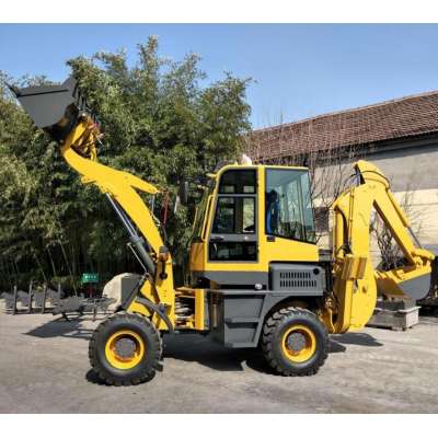 factory made 1600kg mini wheel loader backhoe loader machanical loadering