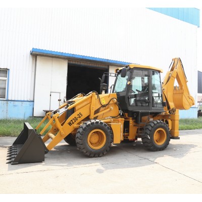 WZ30-25 mini tractor loader backhoe retro excavatora 30-25 Chinese backhoe