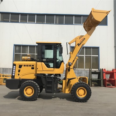 wheel loader mini cargador top 10  ZL20F front end loaders