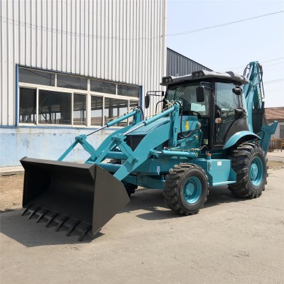 middle and small size backhoe wheel loader tractopelle 3CX 4CX with 1.0m3 bucket