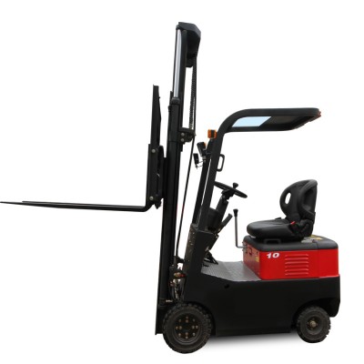 1ton 3meters factory electric forklift price CPD10 with 48V160Ah battery